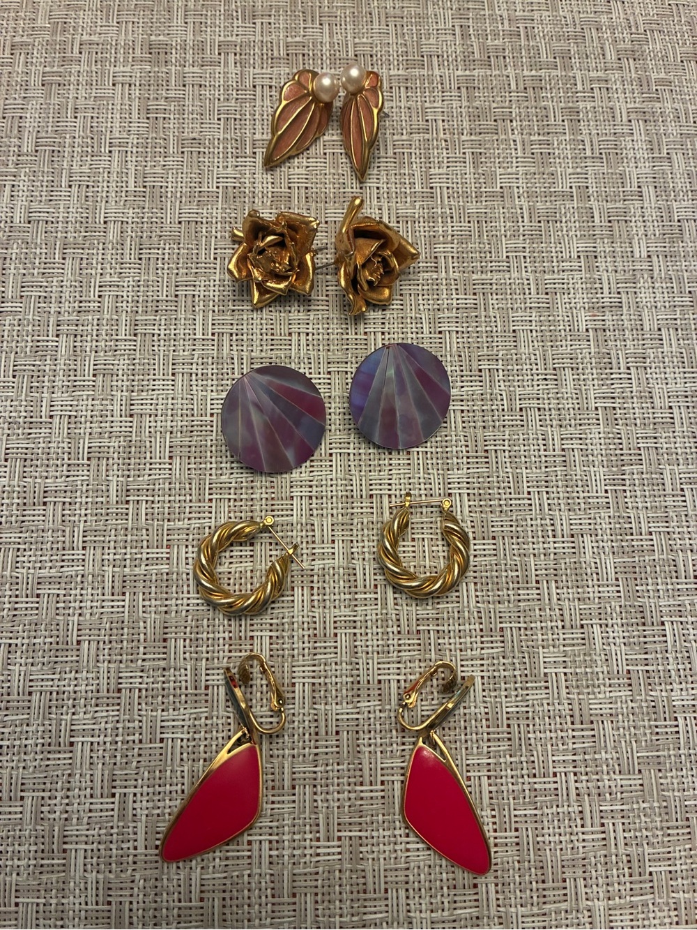 Vintage Earrings Lot